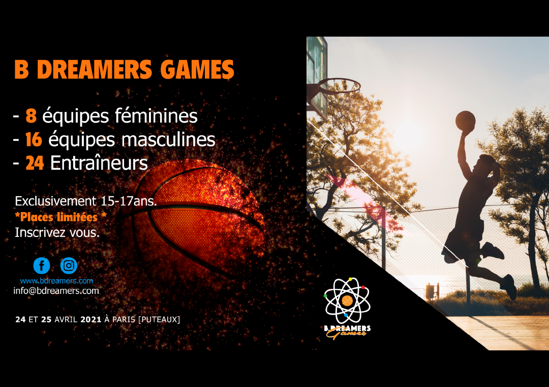 B Dreamers Games 2021 - Inscrivez-vous pour participer